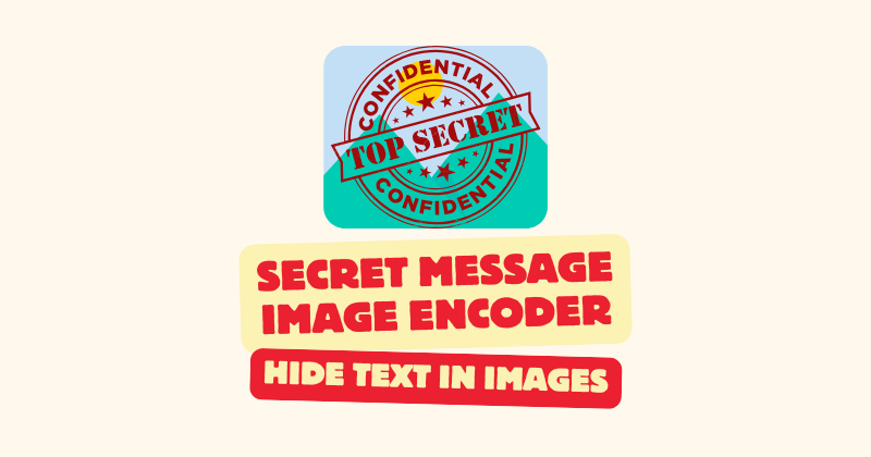 Hide Text in Images
