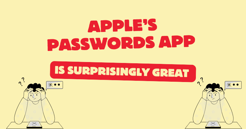 Apple’s Passwords App Is Surprisingly Great (And Yes, There’s a Chrome Extension) Apple’s Passwords App Is Surprisingly Great (And Yes, There’s a Chrome Extension)