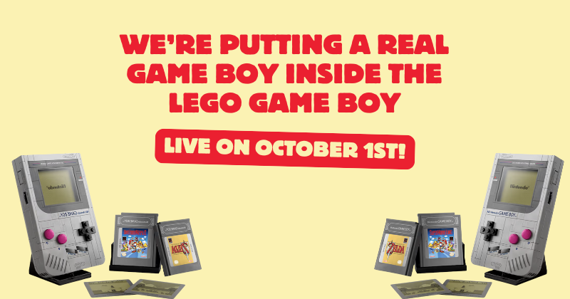 We’re Putting a Real Game Boy Inside the Lego Game Boy