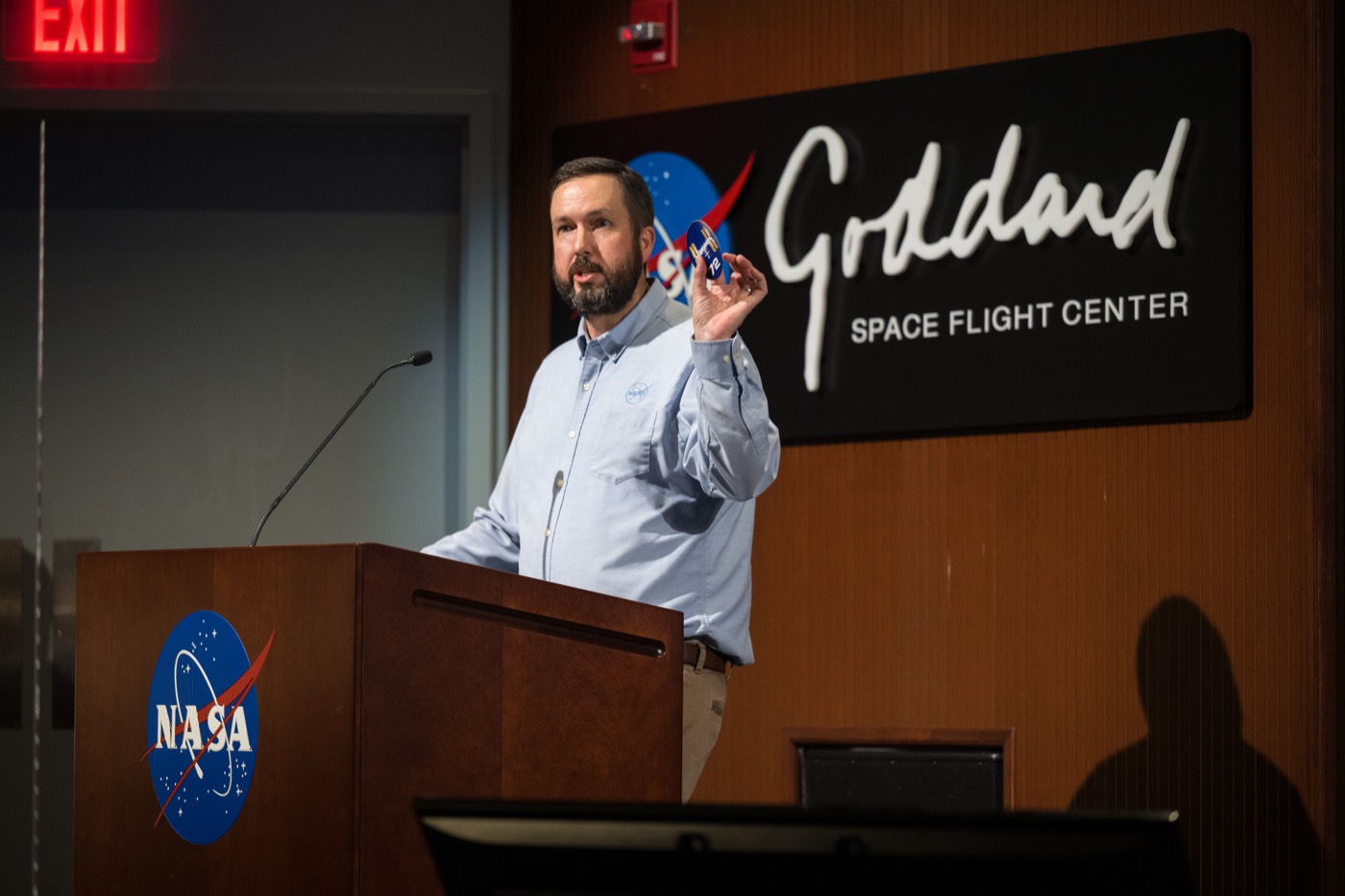 NASA staff at a Silver Snoopy award ceremony at NASA Headquarters in September 2025