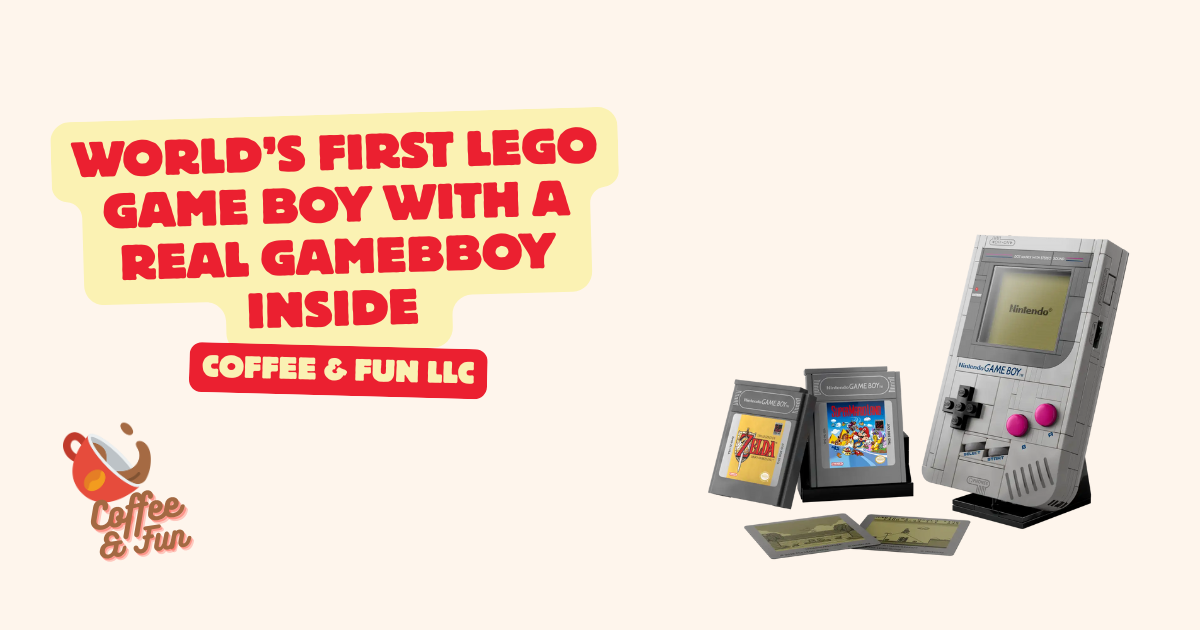 World’s First LEGO Game Boy With a Real Nintendo Inside (Work in Progress Build Log)